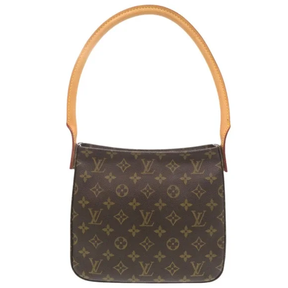 LOUIS VUITTON Brown Monogram Looping MM Shoulder Bag - Picture 2 of 10